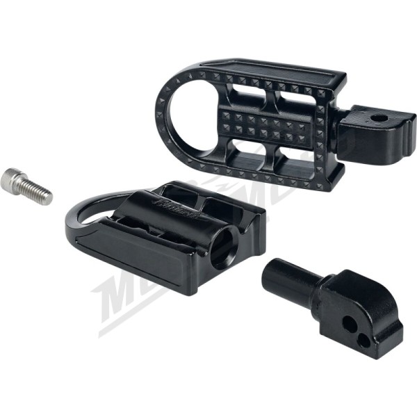 BILTWELL Mushman Footpegs 89x54mm Harley Davidson FLDE / FLFB / FLHC / FXBR / FXFB / FXLR 1750-1868 18-23