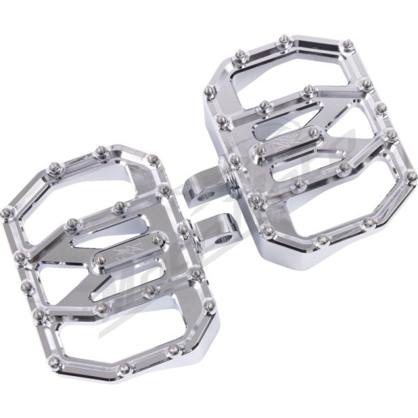 THRASHIN SUPPLY CO. Mini Aggressor Floorboards Harley Davidson FL / FLD / FLDE 1200-1977cc 72-25