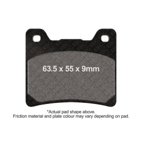 EBC EPFA Series Extreme Pro Sindered Brake Pads YAMAHA BT / FJ / FZ / FRZ / RD / SRX / TZR / XJ / XJR / XV / YX / YZF 125-1300cc 83-06