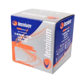 TECNIUM įprastinis akumuliatorius su rūgšties paketu - 12N5-3B 12V 5.5Ah