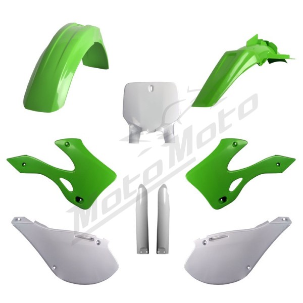 POLISPORT Plastic Kit Kawasaki KX 125-250 99-02