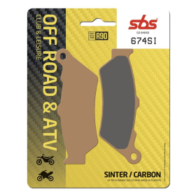 SBS SI Offroad 674SI Sintered Brake Pads GasGas / KTM 450cc 11-24