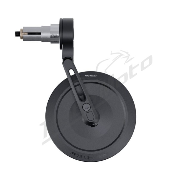 HIGHSIDER Montana-Slim veidrodėlis 1vnt. Aprilia / Benelli / BMW / Derbi / Harley Davidson / Honda / Kawasaki / KTM / Moto Guzzi / Peugeot / Piaggio / Suzuki / Triumph / Vespa / Yamaha 125-1200cc 79-2