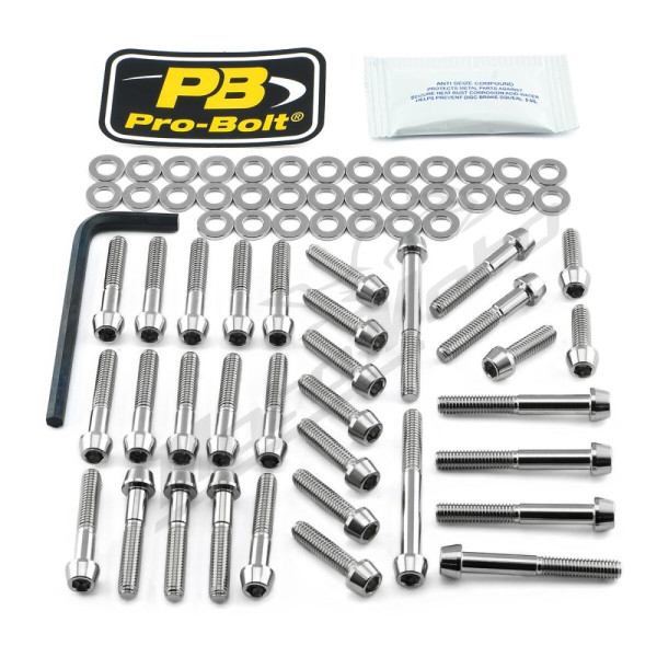 PRO BOLT Stainless Steel Engine Bolt Kit for BWM S 1000cc 10-16