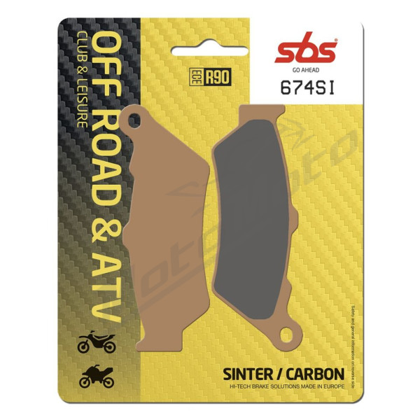 SBS SI Offroad 674SI Sintered Brake Pads GasGas / KTM 450cc 11-24