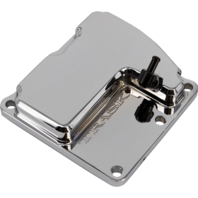 TRASK CheckM8™ Vented Transmission Top Cover Harley Davidson FLDE / FLHR / FLHTK / FXBB / FXFB 1750-1977cc 17-24