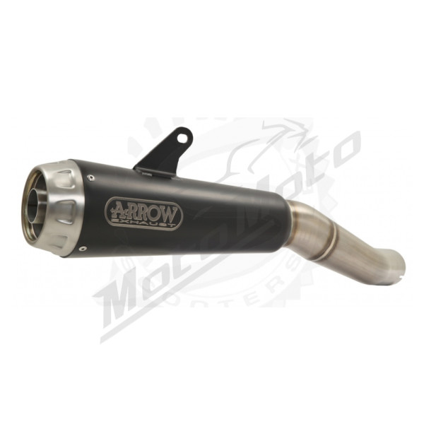 Muffler ARROW Pro-Race Nichrom Dark Suzuki GSX-R / GSX-S 125cc 17-22