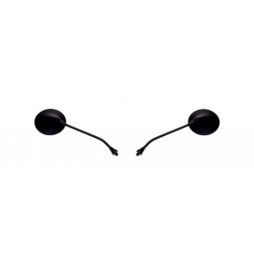 Mirror Universal / MZ / Round Black / Thread M10 / 1pc