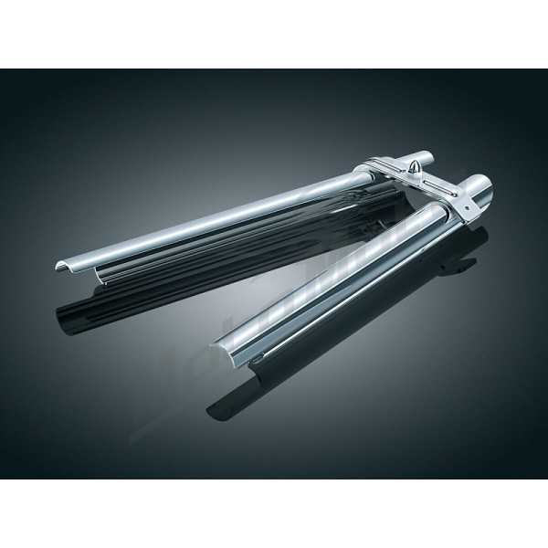 KURYAKYN Front Down Tube Covers Harley Davidson FLST / FLSTC / FXSTB / FXSTS / FXSTSI 1450/1690 00-06