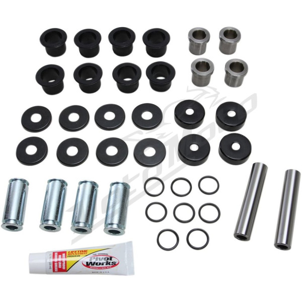 PIVOT WORKS Back - Upper A-Arm Bearing Kit Kawasaki KRF 750 08-13