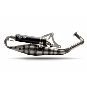 YASUNI Carrera 10 išmetimo sistema juoda GILERA / PIAGGIO 50cc 91-20