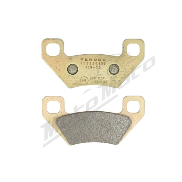 Ferodo Rear Brake Pad Set Kymco MXU 400 08-11
