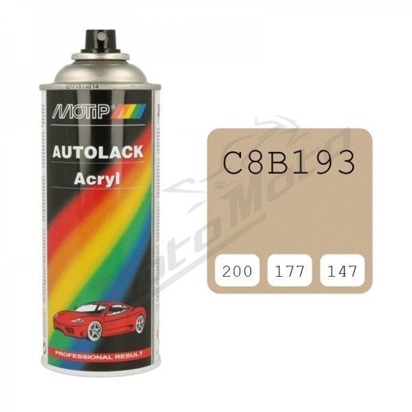 MOTIP Coloured paint C8B193 400ml