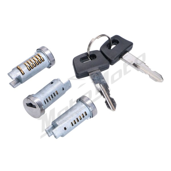101 OCTANE Lock Set 3 pcs Gilera / Piaggio / Vespa 50/150 79-11