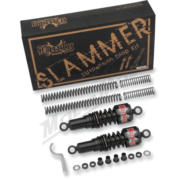 BURLY BRAND Slammer Lowering Kit Harley Davidson XL 883-1200cc 2004-2015