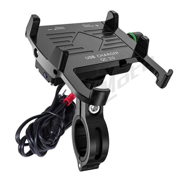 4Ride Telefono laikiklis Quick Charge 3.0 R10
