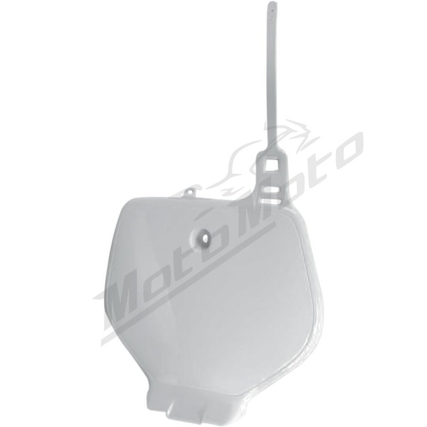 UFO Priekinio Numerio Lentelė Yamaha YZ / YZ F 125-400cc 92-99 Balta