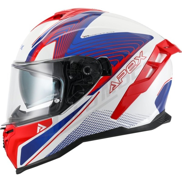 Helmet APEX FI200 Madrid Red/Blue