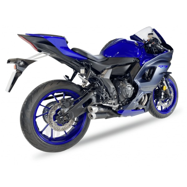 IXIL Dual Hyperlow muffler Yamaha R7 700 22 - 23