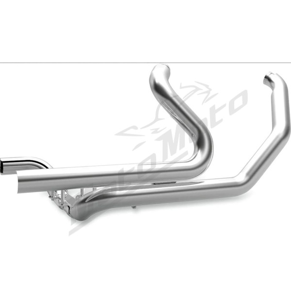 KHROME WERKS Aggressor 2-into-1-into-2 duslintuvas Harley Davidson FLHR / FLHRC / FLHRCI / FLHRI / FLHRS / FLHRSI / FLHT / FLHTC / FLHX / FLTR / FLTRI 1340-1584 93-08
