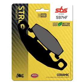 SBS HF Street Ceramic Organic Brake Pads Hyosung / Kawasaki / Suzuki 125-1100cc 87-07
