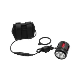 V BIKE Bicycle Headlight Led 3000Lm External Rechargeable Battery