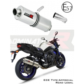 Exhaust silencer Dominator OVAL YAMAHA FZ8 N / S FAZER 2010-2016