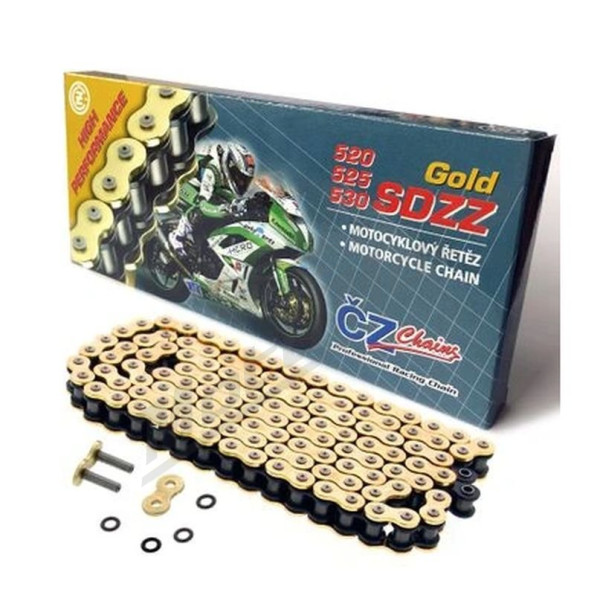 Cz drive chain 530 sdzz gold