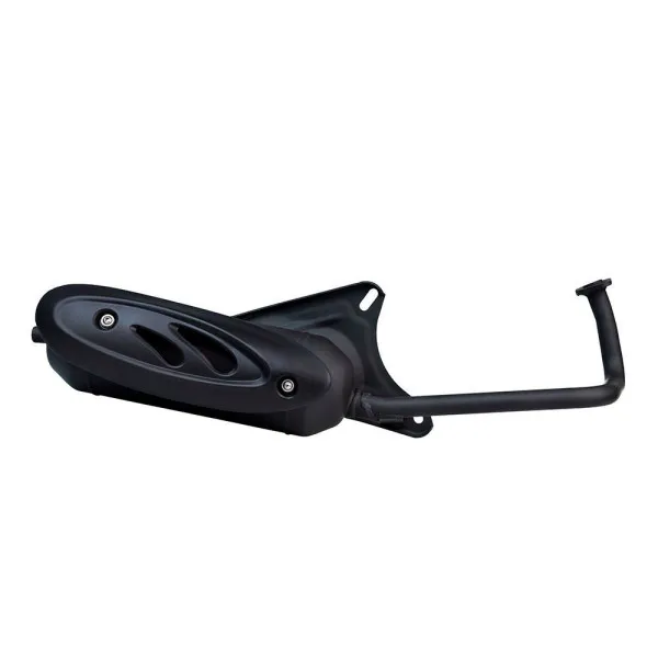 TECNIGAS Silent Pro Black Shield Exhaust RIEJU TOREO/ PACIFIC 50, PEUGEOT V-CLIC 50, MALAGUTI DVD50, KYMCO VITALITY/ SUPER/ SENTO/ PEOPLE/ NEW DINK/ LIKE/ FILLY/ AGILITY 50, GARELLI XO/ TIESSE FOUR/ F