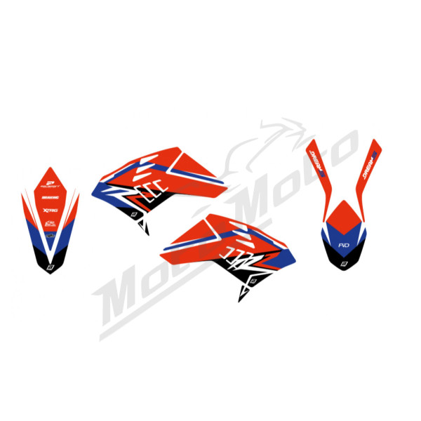 BLACKBIRD DREAM 5 STICKER SET Beta RR 400-520cc 10-12