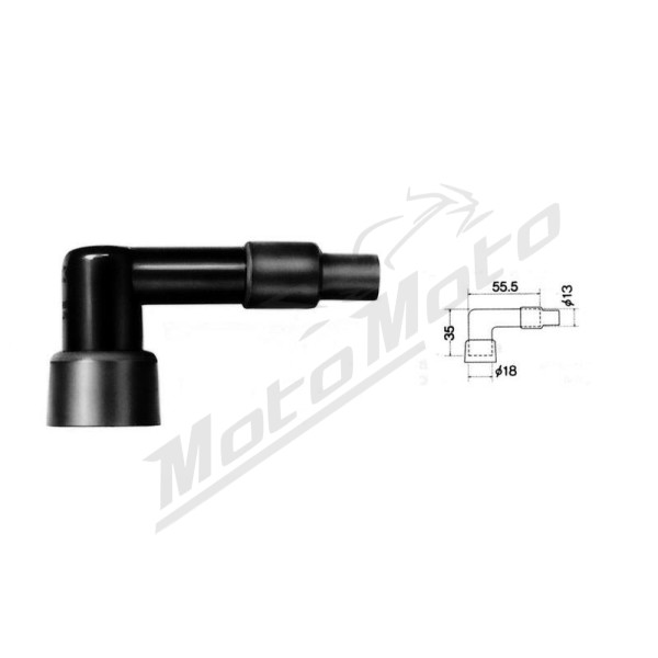 Spark plug cap NGK LB10FF