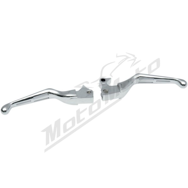 DRAG SPECIALTIES Slotted Wide Blade Lever Set Harley Davidson XL 883-1200cc 04-13
