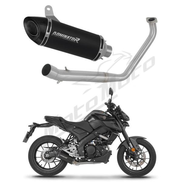 Yamaha MT 125 2020 Dominator Pilna išmetimo sistema HP8 BLACK + dB killer","detected_source_language":"EN