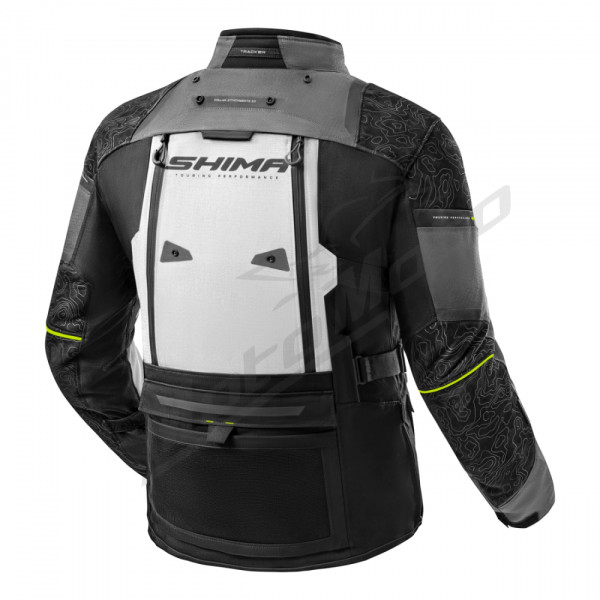 Shima TRACKER MEN Jacket Grey/Yellow