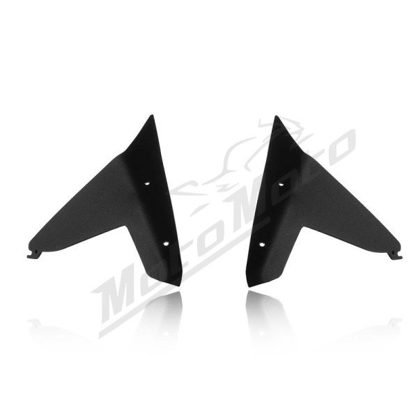 WRS YA019NO Vėjo Deflektoriai Juodi Yamaha XTZ 690-700cc 19-24