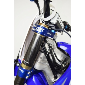 SCAR Priekinės šakės tiltelis Fantic XEF, XXF/ Yamaha YZ 250/450cc 04-24 (išnešimas Ø22mm) Mėlyna