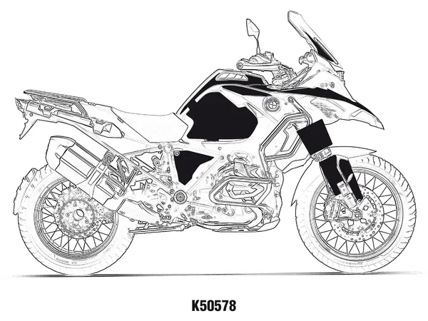 UNIRACING Stickers kit BMW R GS 1250cc 19-23
