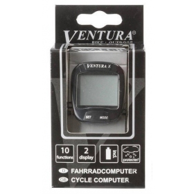 Bicycle speedometer VENTURA X 10 functions