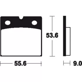 TECNIUM Street Performance Sintered Metal Brake pads - MF6 BMW / Ducati / Laverda / Moto Guzzi / MZ 250-1100cc 68-99