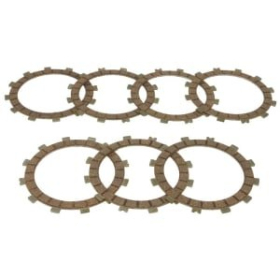 4RIDE Clutch friction disc set Kawasaki KDX / KH / KX 125-400cc 76-85