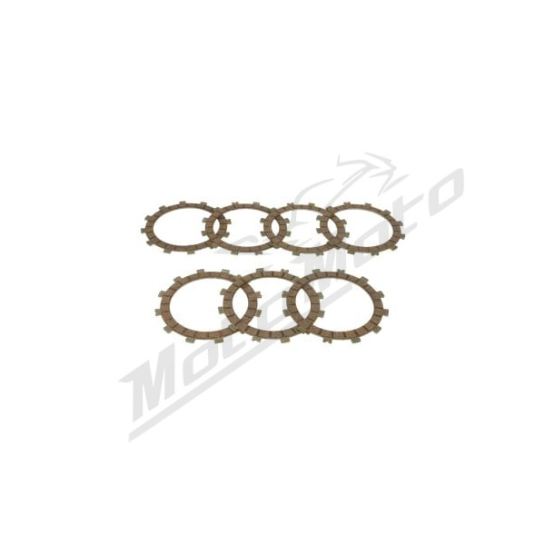 4RIDE Clutch friction disc set Kawasaki KDX / KH / KX 125-400cc 76-85