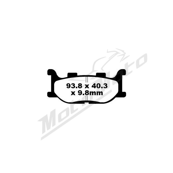 EBC SFA Brake Pads ADIVA / ITALJET / YAMAHA 125-400cc 96-13