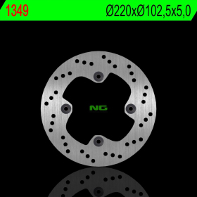 NG Rear Fixed Brake Disc 220X102.5X5mm Honda CBR 150cc 11-12