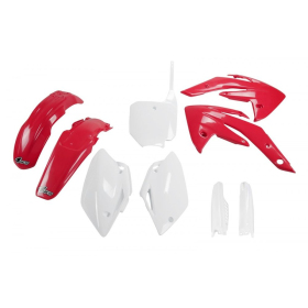 UFO Plastic set with fork guards Honda CRF 150 07-26