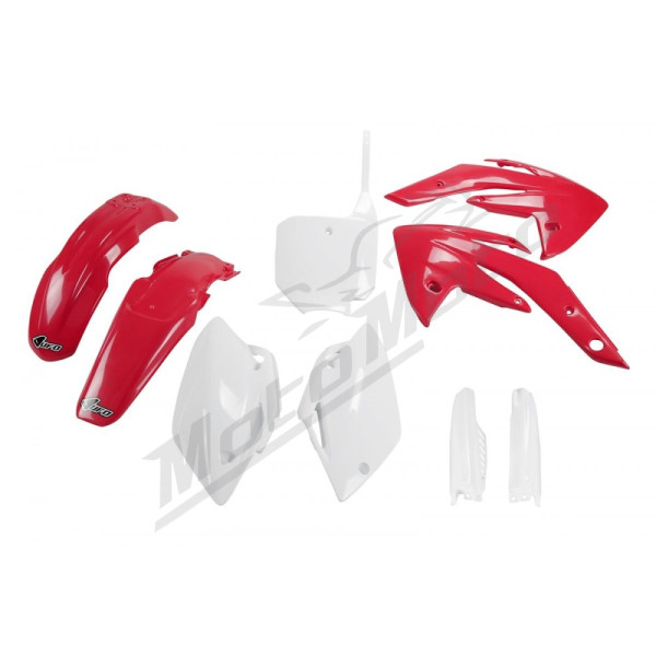 UFO Plastic set with fork guards Honda CRF 150 07-26