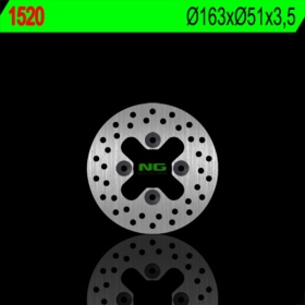 NG BRAKES 1520 fiksuotas stabdžių diskas KAWASAKI KFX 450 08-14