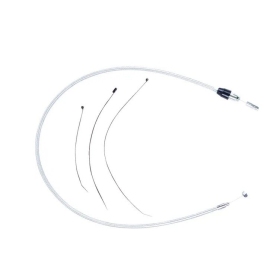 MAGNUM SHIELDING Chrome Quick Connect Upper Clutch Cable Harley Davidson FLHX / FLTRX / FLHXU / FLHXSE 1923/1977 24-25 99cm