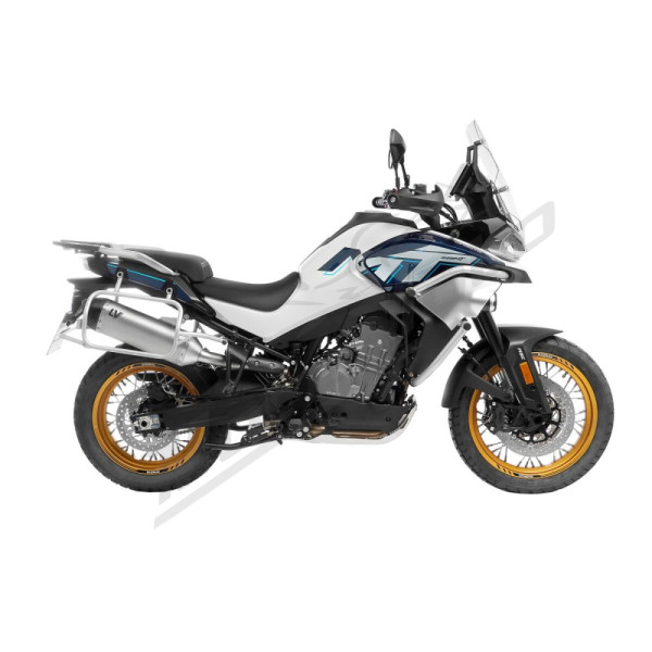 LEOVINCE LV-14 Stainless Steel / Carbon Fiber / Titanium Slip-On Muffler CF Moto / Husqvarna / KTM 790-901 19-26