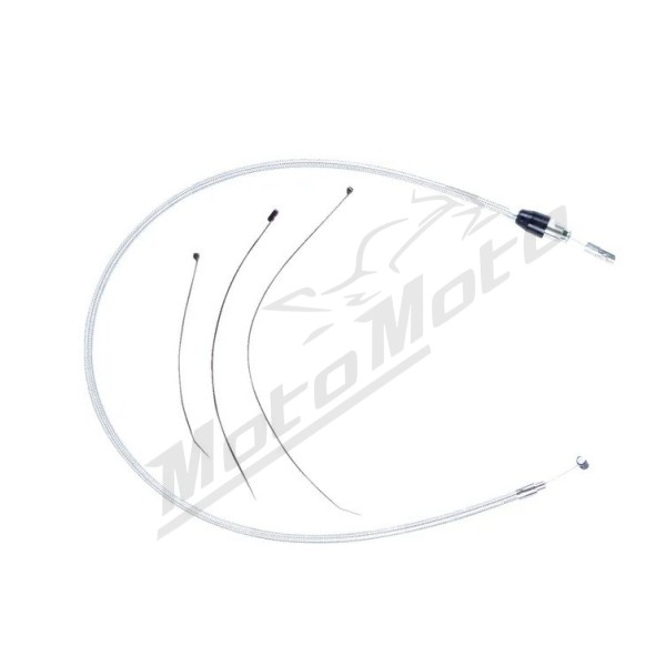 MAGNUM SHIELDING Greito sujungimo sankabos lynas chromuotas Harley Davidson FLHX / FLTRX / FLHXU / FLHXSE 1923/1977 24-25 99cm