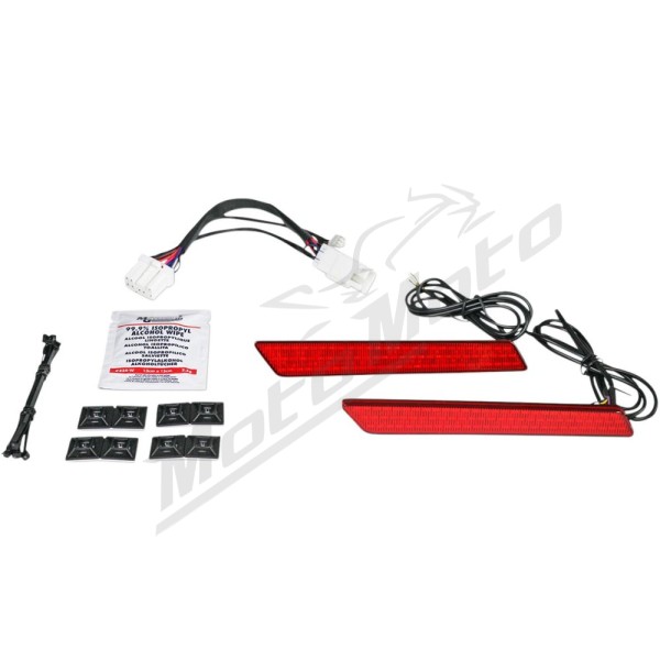 CUSTOM DYNAMICS Saddlebag Latch  Lights Harley Davidson FLHR / FLHRC / FLHRCI 1340-1800cc 97-13